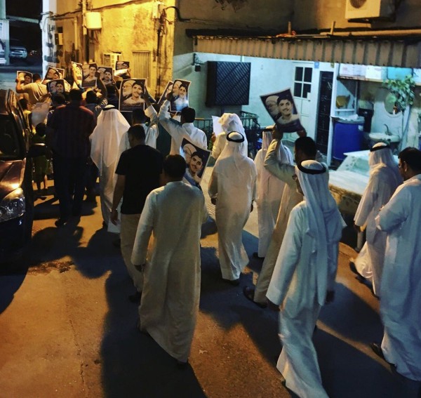 Anti-Regime Protest in Samaheej (April 5, 2017)